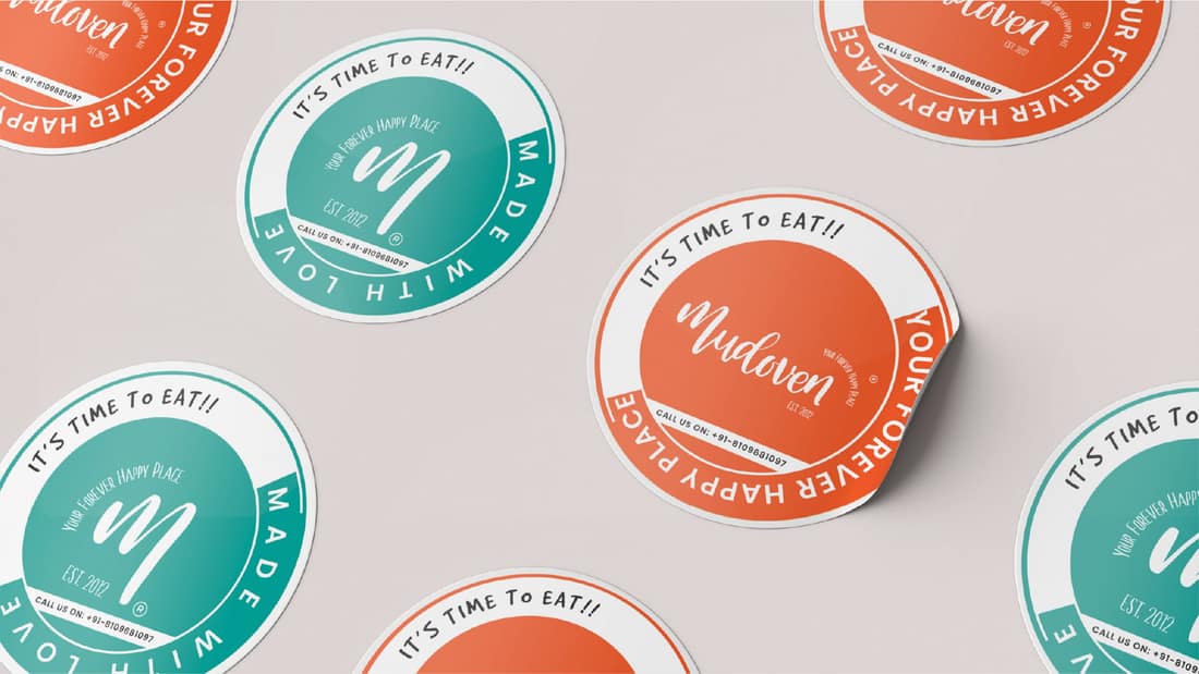 Textured Custom Dynamic Stickers for Delivery Packaging System